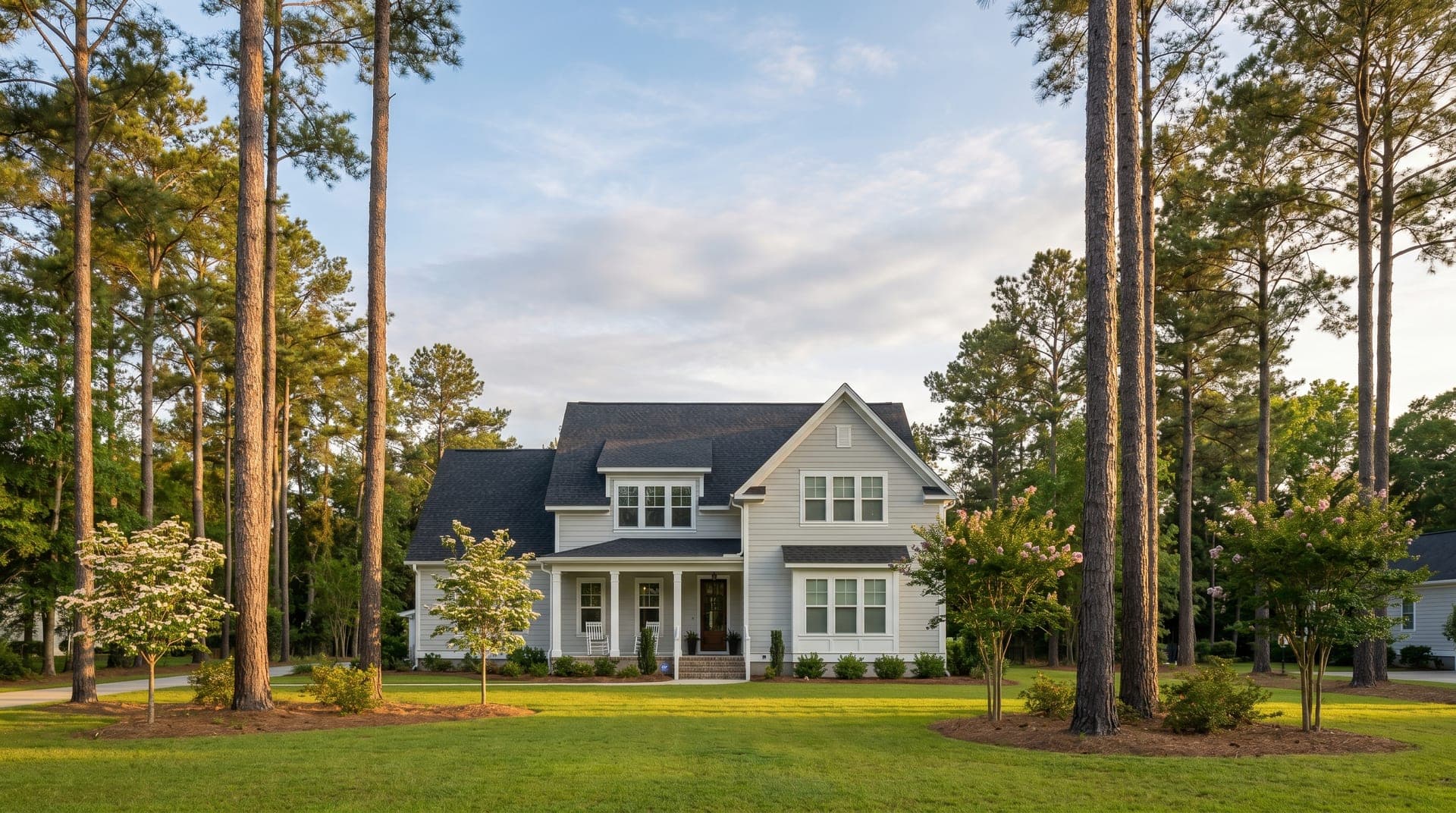 Engineered wood LP SmartSide siding installation in Columbia SC